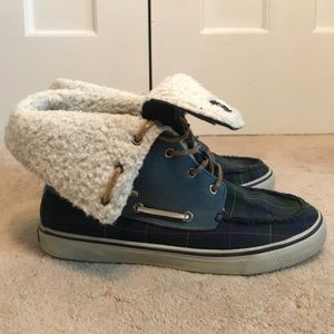 Sperry Faux Wool Lined Booties